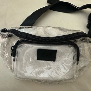 Victoria’s Secret Pink Clear Belt Bag,New